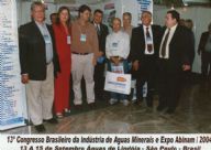 13º Congresso Brasileiro da Industria de Águas Minerais Expo ABINAM - 2004